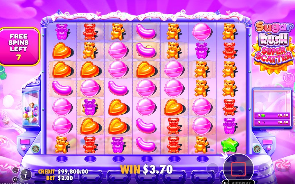 Under Free Spins landar nya scatter och ger fler spel